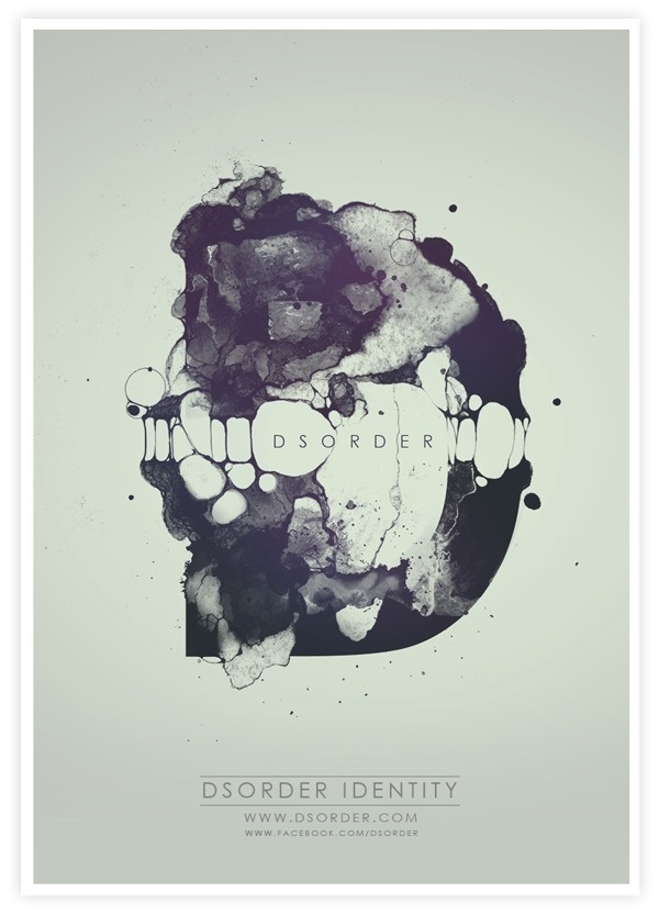 DSORDER IDENTITY on Behance #inspiration #identity #poster