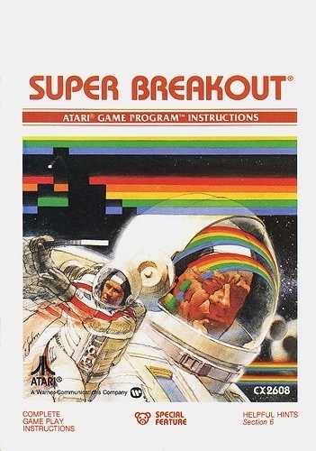 Atari - Super Breakout | Flickr - Photo Sharing! #games #video #illustration #manual #booklet