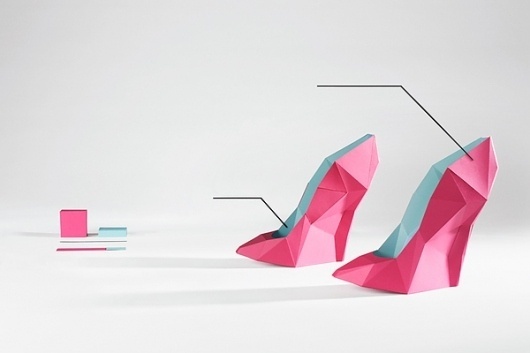 Data and Design on the Behance Network #infographic #origami #art