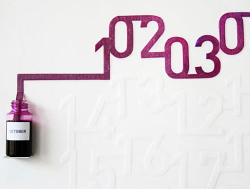 Simple Numbers, Complicated Dates: 49 Innovative Calendars #calendar #cool