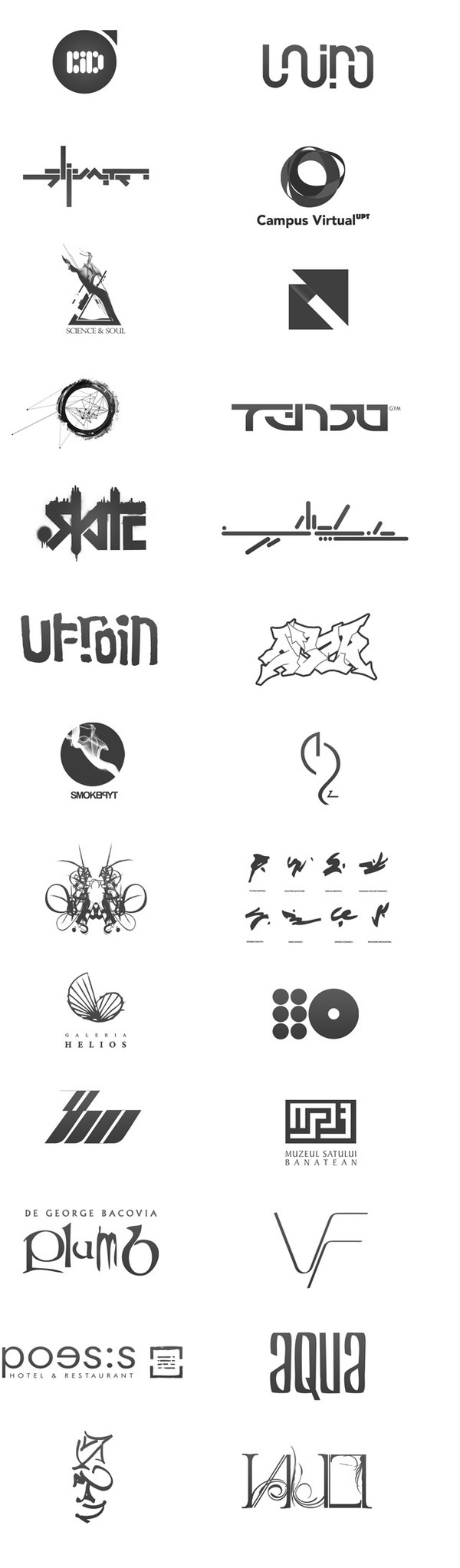 Logos, Marks and Symbols #typelogo