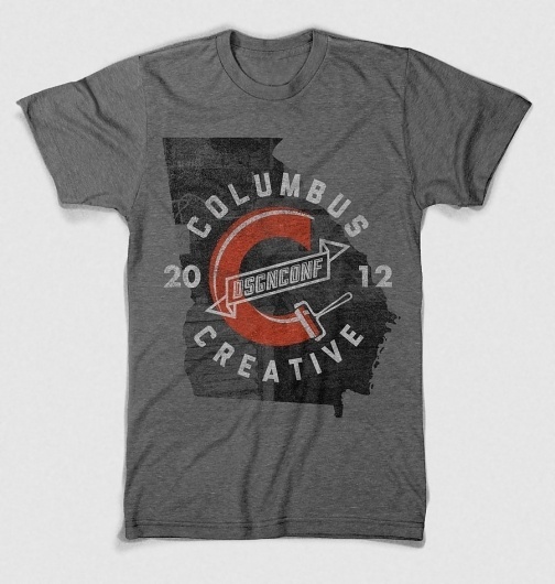 Dribbble - cc2012_3_mock.jpg by Jeff Finley #shirt #grey #2012 #jeff finley #columbus creative
