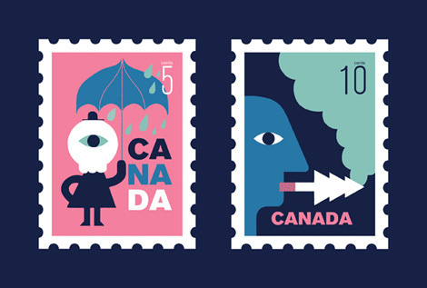 Maxime Francout on grainedit.com #canada #montreal #design #illustration #vintage