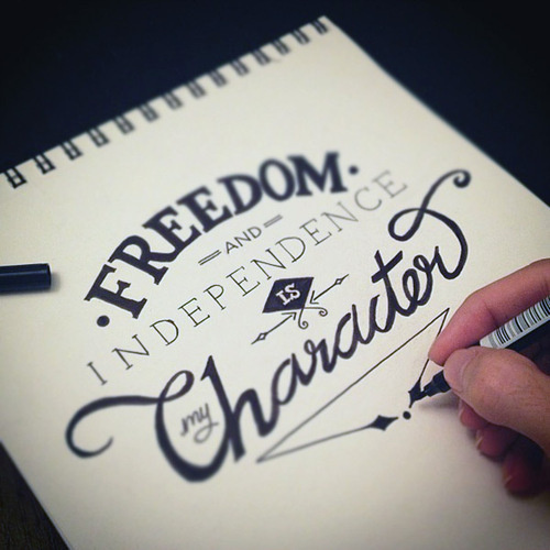 . #lettering #typography
