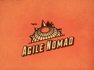 Proposal Konsep Logo Agile Nomad #vector #nomad #branding #logo #agile