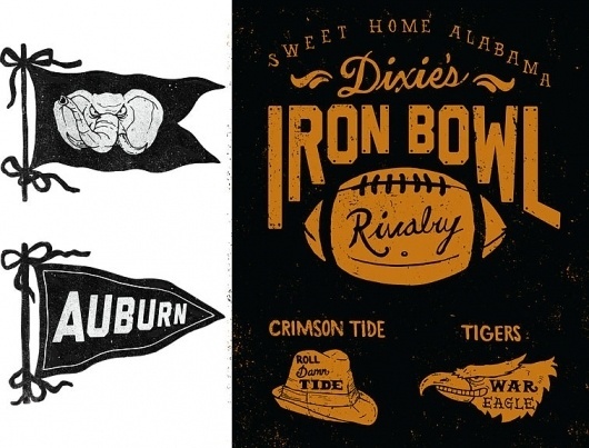 Patrick Moore - DESIGN #type #illustration #football
