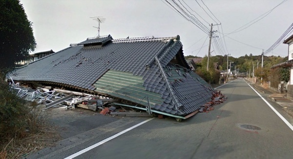Photography Blog: Japanese Nuclear Ghost Town by Google Maps #photography