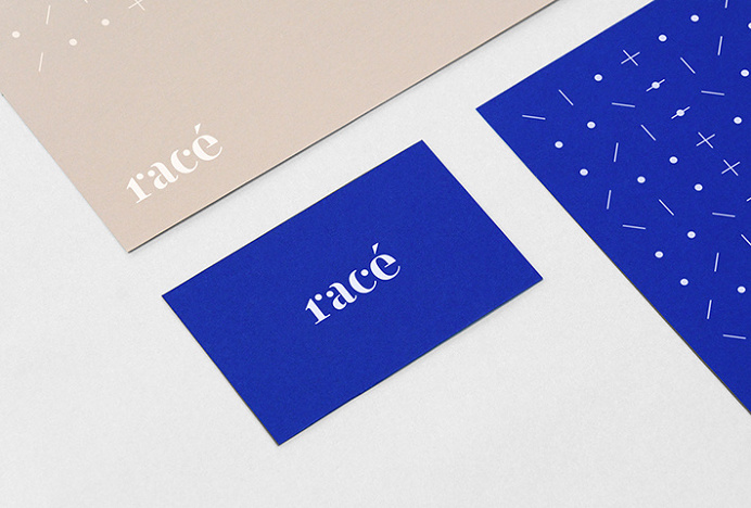 Racé by Studio Weidemüller #logo #business card #graphic design #print #stationary