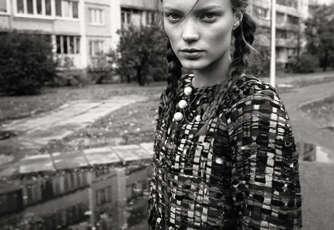 Yelena Yemchuk Photography for Vogue Ukraine #fashion #model #photography #girl