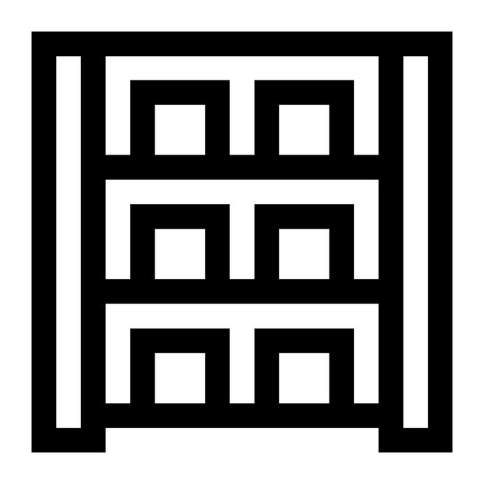 See more icon inspiration related to rack, drawer, shipping and delivery, ecommerce, drawers, archive, furniture, four and commerce on Flaticon.
