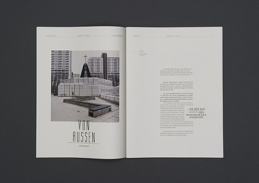 viennese housing culture - a phenomenon on the Behance Network #publication #clean #culture #european #vienesse #paper #magazine #housing