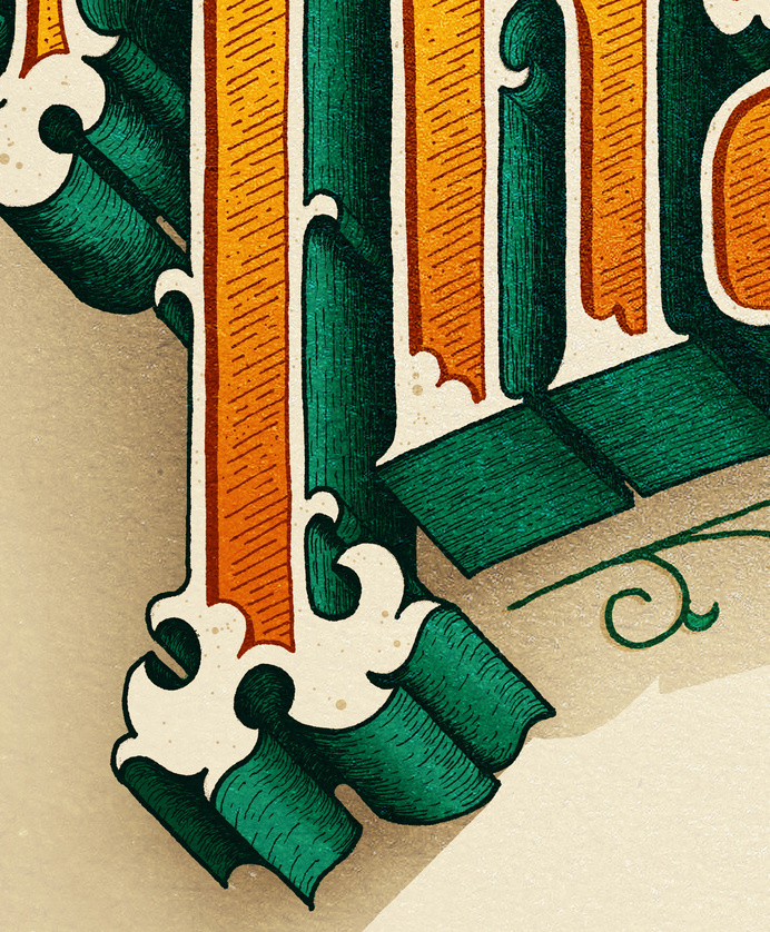 Thank You on Behance #lettering #hand #ink