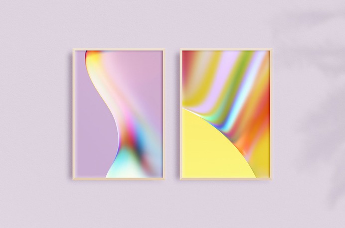 Chromatic Pastels - Mindsparkle Mag Shane Griffin designed this beautiful project named Chromatic Pastels. Continuing his exploration into diffractive light, this series sees the vibrant chromatic palette juxtaposed against subtle pastel environments. #logo #packaging #identity #branding #design #color #photography #graphic #design #gallery #blog #project #mindsparkle #mag #beautiful #portfolio #designer