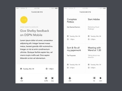 Task App #ios #mobile #phone #productivity #task #list