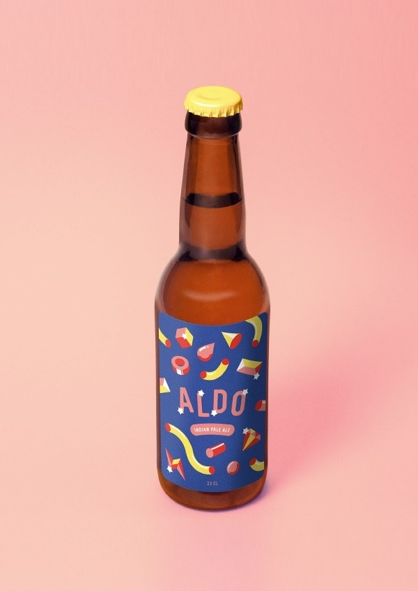 Förpackad -Sveriges största förpackningsblogg Förpackningsdesign, Förpackningar, Grafisk Design » Lekfull IPA - CAP&Design - Nordens s #packaging #bottle