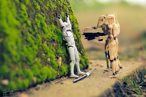 Star Wars Toys by Zahir Batin #inspration #photography #art