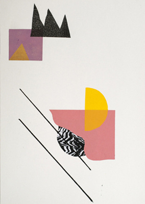 Art Print archive - 2011-2012 - Damien Tran #collage #color