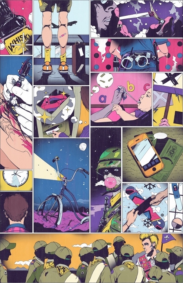 Andrew Archer: Updates » Changethethought™ #illustration