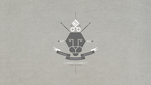 KRNX Wallpaper | Flickr - Photo Sharing! #vector #extraverage #lion #design #illustration