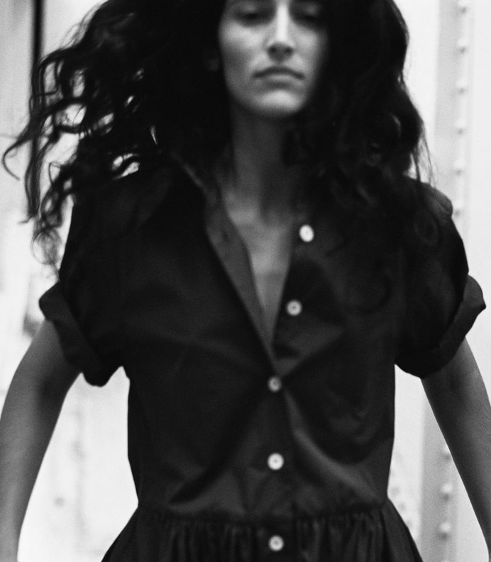 Model: Alexandra Genova. Photographer: Jack Davison. Stylist: Beat Bolliger. Hair Stylist: Akki Shirakawa. Makeup Artist: Miranda Joyce. Casting Director: Holly Cullen