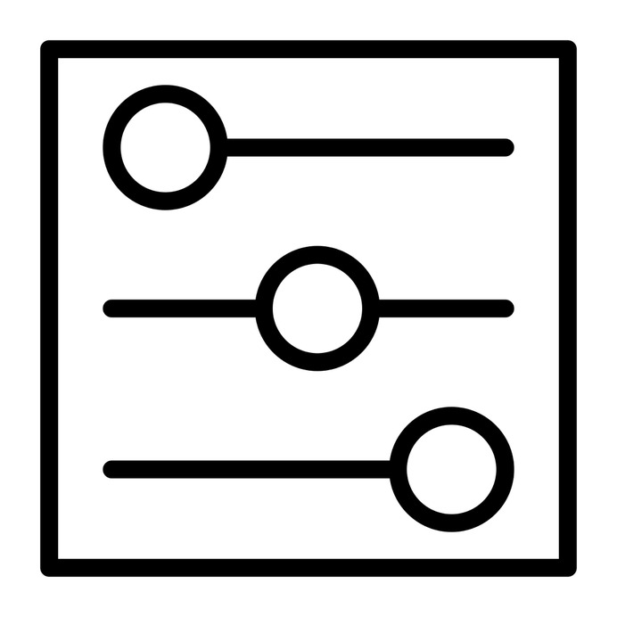 See more icon inspiration related to adjust, settings, controls, levels, adjustment and interface on Flaticon.