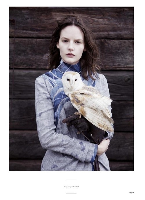 Sara Blomqvist in Rodarte for Twin #4 by Ben Toms on We Heart It. http://weheartit.com/entry/9818552/via/aquaminttean