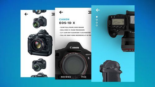 Cannon UI #UI #UX