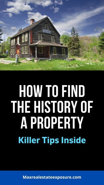 See How to Find The History of Properties