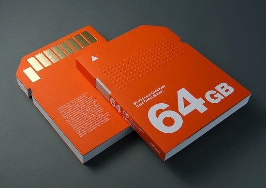 64 GB: 64 Eminent Creatives from Great Britain by Victionary | Inspiration Grid | Design Inspiration #orange #book #publication