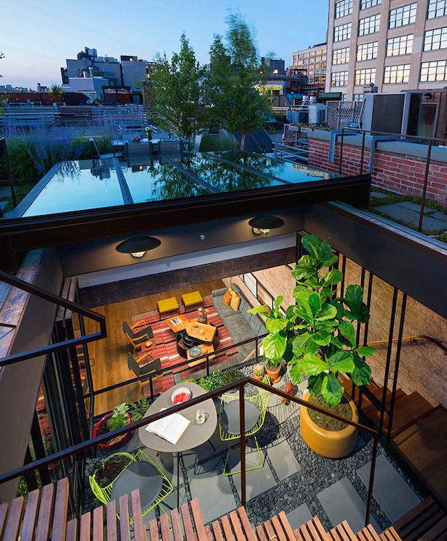 Amazing Loft with Rooftop in Manhattan -2 #interior #design #decor #deco #decoration