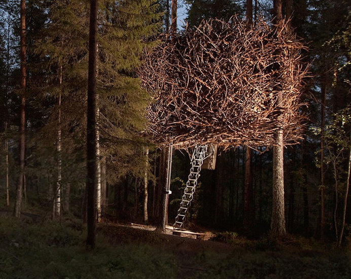 The Bird's Nest, Sweden #treehouse