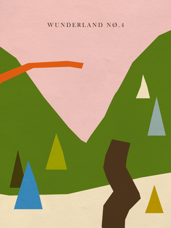 Wunderland Nø.4The Wunderland mini series is an experimental collage project depicting Alpine landscapes in an abstract and minimalistic ma #n4