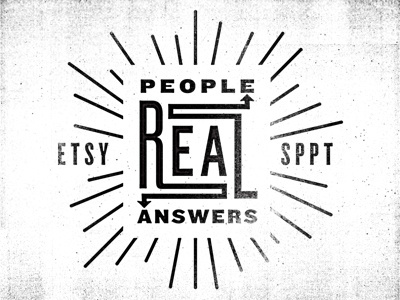 Real people real answers #mark #logo #typography