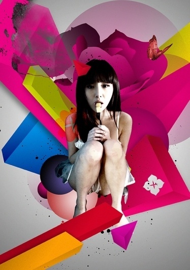 Tinct World - 色'界 on the Behance Network #ink #design #graphic #illustration #typography