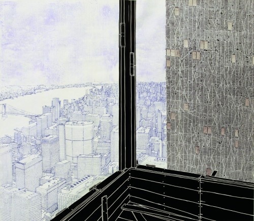 On the aesthetics of destruction but does it float #rob #drawings #voerman #art