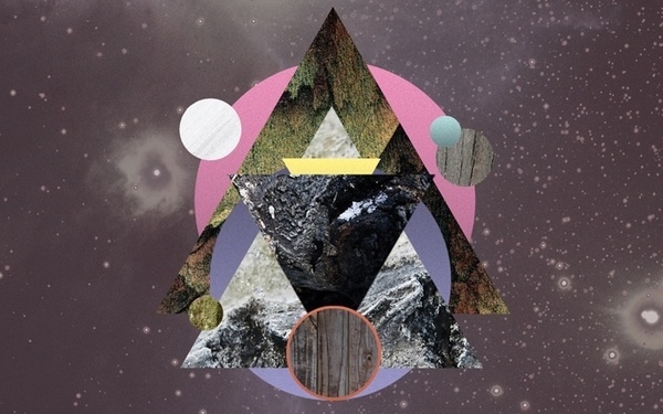 Avracadavra on the Behance Network #pogo #geometry #avracadavra #space #mystical #collage