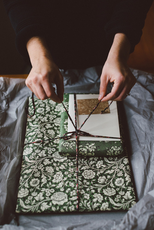 Lovely Life #pattern #floral #wrapping #paper #package