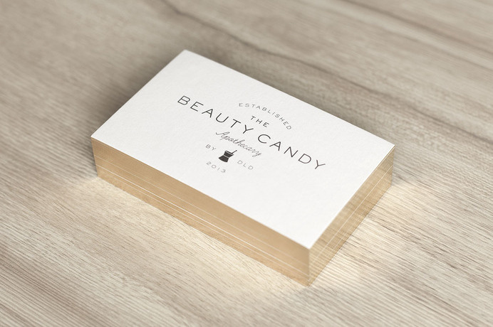 Business card design idea #230: Beauty Candy branding #business #branding #design #graphic #cards