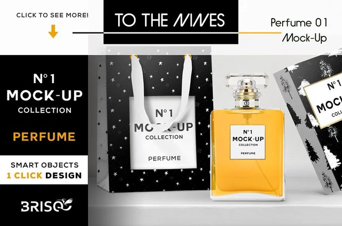 Nº1 Mock-Up Perfume
