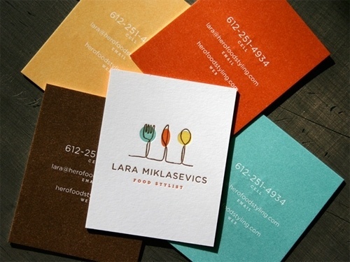 Creative Business Cards #food #cards #business