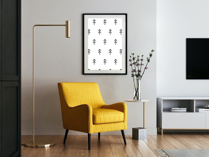 Up Arrow Pattern Wall Art 1