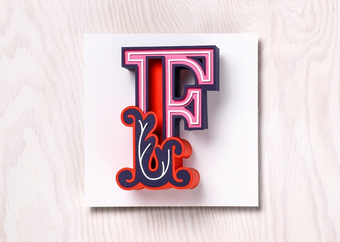 Washington Post is one of the biggest newspapers in the U.S. When they started planning for their readers Favorite's Issue they wanted som #colourful #washington #tactile #design #graphic #snask #f #colorful #handmade #typography