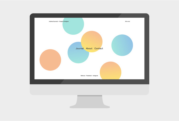 Andrea Sopranzi by Andrea Sopranzi #website #web #site #web design