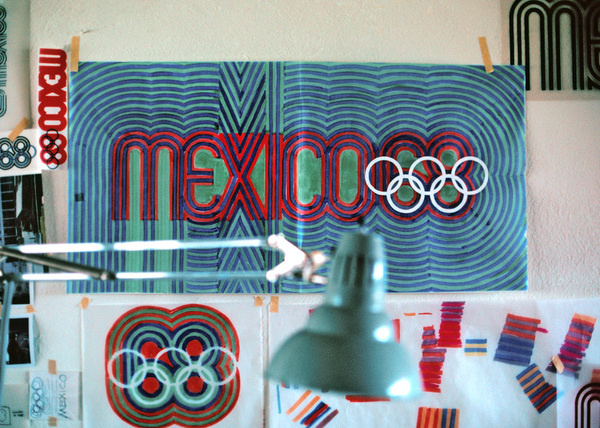 Mexico '68 Olympics #mexico #1968 #desk #olympics #colour
