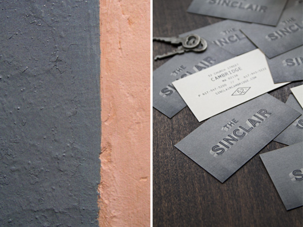 The Sinclair on Behance #card #collateral #business #restaurant