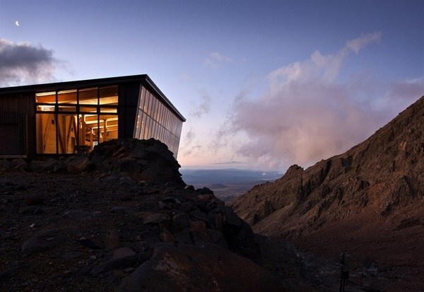 Cafe Knoll Ridge mountain landscape #mountain #architecture #volcano #caf