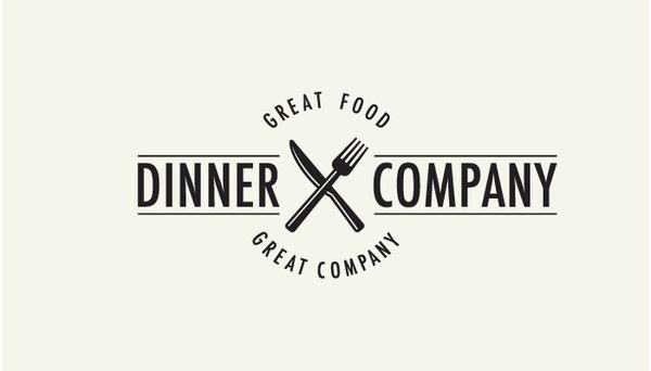 Branding agency award winning design interiors architect brand London #cutlery #dinner #company #logo #knife #fork