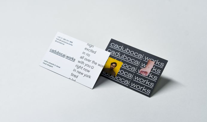 Personal Business Card on Behance