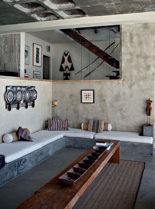 THE BROWN WORKSHOP #interior #natural #table