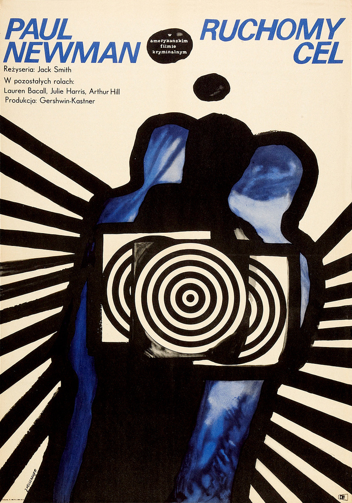 Where Danger Lives: 15 MORE Great Polish Posters for Amerykanski Crime Films! #polish #design #poster